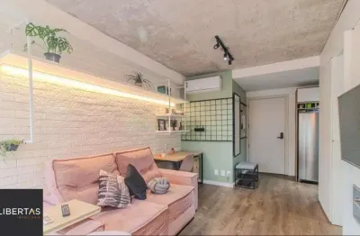 Apartamento para locação no bairro menino deus, com 47m², 1 dormitório e 1 vaga.