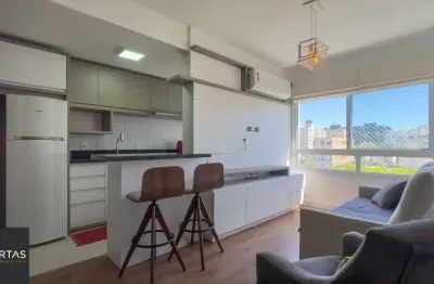 Excelente apartamento 2 dormitorios  semi mobiliado localizado na cidade baixa