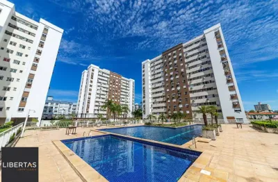 Apartamento locado semimobiliado 2 quartos, e 1 banheiro social e 1 vaga