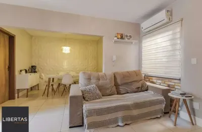 Apartamento garden com cozinha americana e churrasqueira
