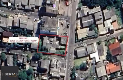 Terreno comercial com 720m2 à venda, bairro lomba do pinheiro, porto alegre, rs