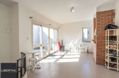 Apartamento garden no cristo redentor de 1 dormitórios com terraço e 98m²