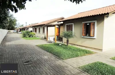 Casa em condomínio 2 dorms à venda rua das espatódeas, ponta grossa - porto alegre