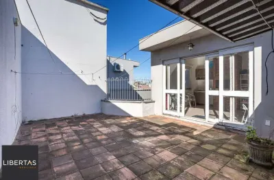 Apartamento cobertura no cristo redentor de 1 dormitório com terraço e 98m²
