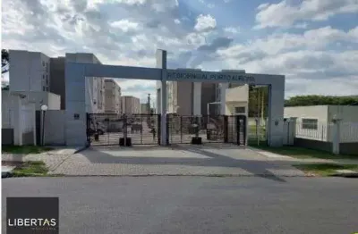 Apartamento de dois dormitórios e uma vaga no residencial porto aurora