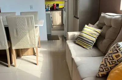 Lindo apartamento 2 dormitórios semi mobiliado bairro restinga
