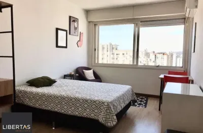 Apartamento com 1 quarto à venda na rua coronel genuino, 342, centro histórico, porto alegre, 24 m2 por r$ 199.000