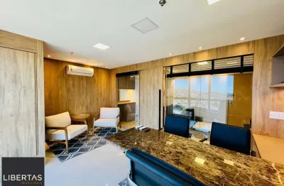 Conjunto/sala mobiliada para venda - 35m², 0 dormitórios, 1 vaga - petrópolis