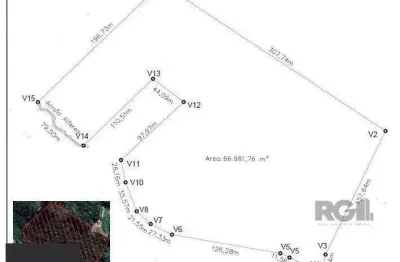 Chácara / sítio à venda na Estrada Antônio Borges, 1523, Belém Velho, Porto Alegre