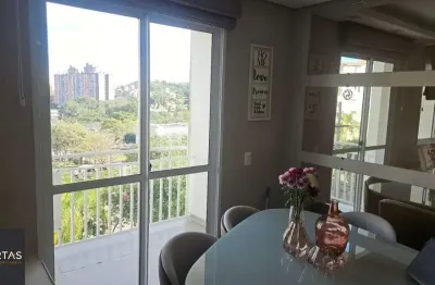 Apartamento mobiliado de 3 dormitórios bairro morro santana