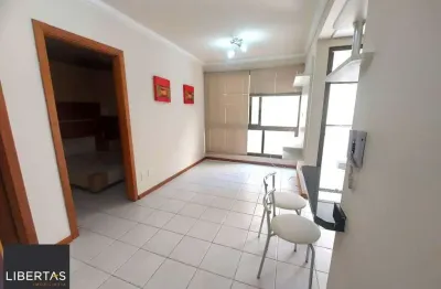 Apartamento no jardim botânico de 1 dormitório semi mobiliado