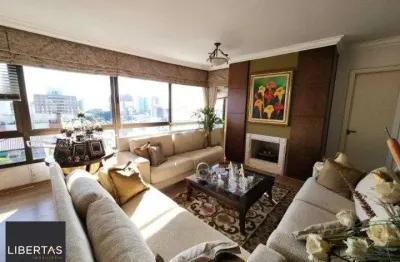 Apartamento de 196,96m², 3 dormitórios, 2 suítes, lareira,  3 vagas cobertas, no costa amalfitana.