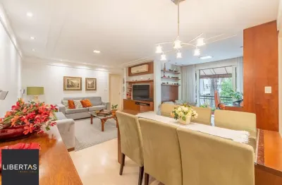 Apartamento com 124m² e 3 dormitórios, 1 suíte, 2 vagas no bairro higienópolis