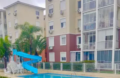 Apartamento com 67m², 3 dormitórios com vaga de garagem no bairro Morro Santana