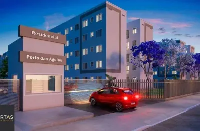 Porto nobre vende apartamento porto das águias, 2 dormitórios, na restinga