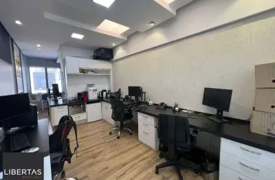 Conjunto comercial semi mobiliado com sacada  para venda/aluguel petrópolis - porto alegre/rs