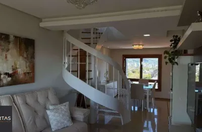 Cobertura com 4 dormitórios à venda, 265 m² por r$ 1.530.000,00 - jardim planalto - porto alegre/rs