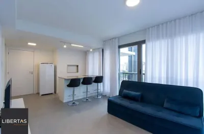 Apartamento de 01 dormitório suíte, localizado no moderno no coração do bairro petrópolis.