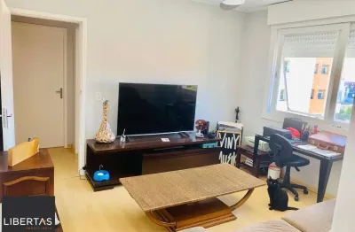 Apartamento mobiliado de 1 quarto e 1 vaga coberta no bairro higienópolis