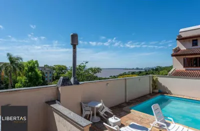 Casa em condomínio fechado com 3 quartos à venda na Avenida Jacuí, 700, Cristal, Porto Alegre
