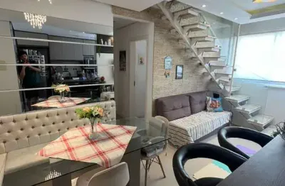 Linda cobertura 2 quartos - 2 banheiros - churrasqueira - área goumert - jd itu