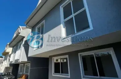 Casa em condomínio fechado com 3 quartos à venda no xaxim, curitiba , 130 m2 por r$ 559.000