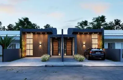 Casa com 2 quartos à venda na são sebastião ribeiro de freitas, 1, loteamento jardins, palhoça por r$ 320.000