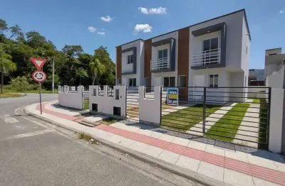 Casa com 2 quartos à venda na avenida paulo roberto vidal, 1052, bela vista, palhoça por r$ 369.787