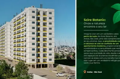 Apartamento com 2 quartos à venda na rua álvaro medeiros santiago, 1562, areias, são josé por r$ 320.000