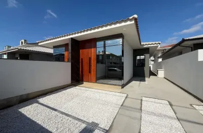 Casa com 3 quartos à venda na rua professora lair quadros de espindola, 3, nova palhoça, palhoça por r$ 475.000