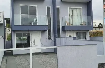 Casa com 2 quartos à venda na rua guilhermina paulina pinheiro amorim, 18, loteamento jardins, palhoça por r$ 420.000