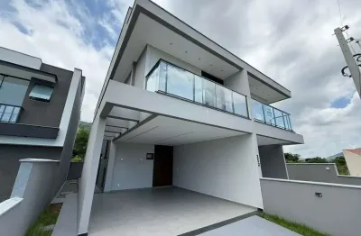 Casa em condomínio fechado com 3 quartos à venda na Rua Lídia James Huller, 534, Forquilhas, São José