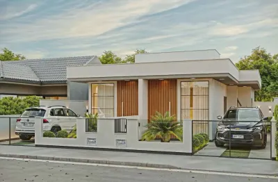 Casa em condomínio fechado com 2 quartos à venda na Rua Lídia James Huller, 432, Forquilhas, São José