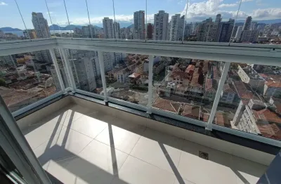 Prédio novo com área de lazer!o melhor um dormitório premium de santos!