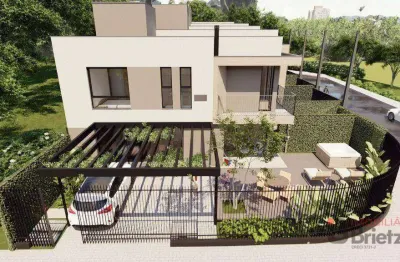 Casa com 2 dormitórios à venda, 117 m² por r$ 755.000,00 - bom retiro - joinville/sc