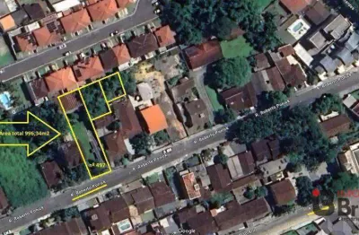 Terreno à venda, 996 m² por r$ 650.000,00 - bom retiro - joinville/sc