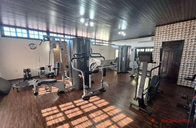 Casa com 4 dormitórios e academia equipada  à venda, 250 m² por r$ 1.600.000 - floresta - joinville/sc