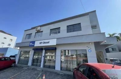 Sala no 01º andar para alugar, 40 m² por r$ 1.350 + taxas/mês - santo antônio - joinville/sc