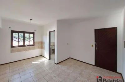 Apartamento com 1 dormitório para alugar, 38 m² por r$ 1.250 + taxas/mês - bom retiro - joinville/sc