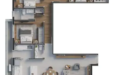 Apartamento com 3 quartos à venda na rua conselheiro mafra, 262, centro, joinville, 139 m2 por r$ 1.912.435