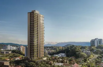 Apartamento com 4 dormitórios à venda sendo 4 suítes, 261.23 m² por - r$ 3.331.674,47 - atiradores - joinville/sc