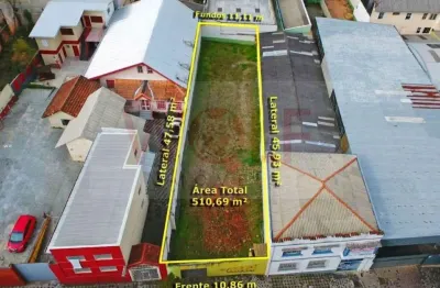 Terreno à venda na Rua Desembargador Clotário Portugal, Centro, Curitiba