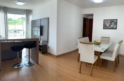 Apartamento 2 quartos para venda em juiz de fora, recanto da mata, 2 dormitórios, 1 suíte, 2 banheiros, 2 vagas