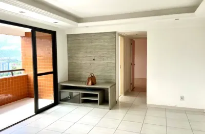 Apartamento de dois quartos no condomínio brisas residencial club