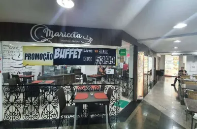 Sala para locação na praça de alimentação para locação no edifício central park