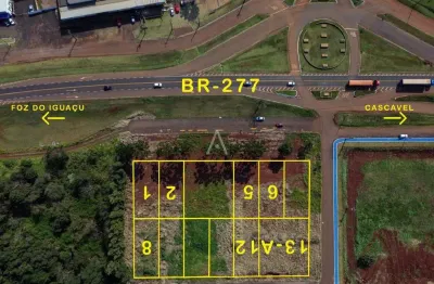 Terreno à venda no bairro santa tereza em santa tereza do oeste por r$ 269.910,00