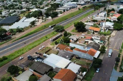 Terreno com duas frentes na marginal da br 467 com 559m²