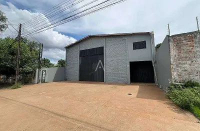 Barracão comercial à venda no bairro pioneiros catarinenses em cascavel por r$ 910.000,00