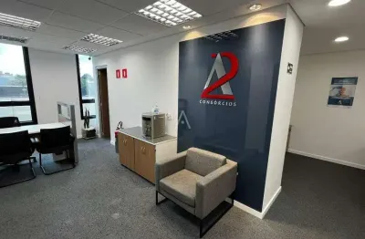 Sala comercial mobiliada à venda no edífício conceito executive no centro de cascavel - pr