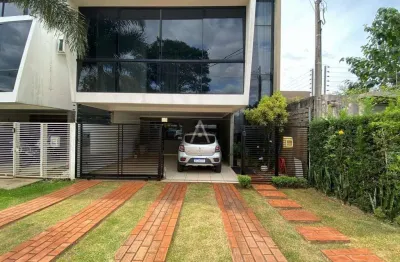 Tríplex com 2 quartos e 1 suíte localizado no bairro claudete, em cascavel - pr., por r$ 870.000,00